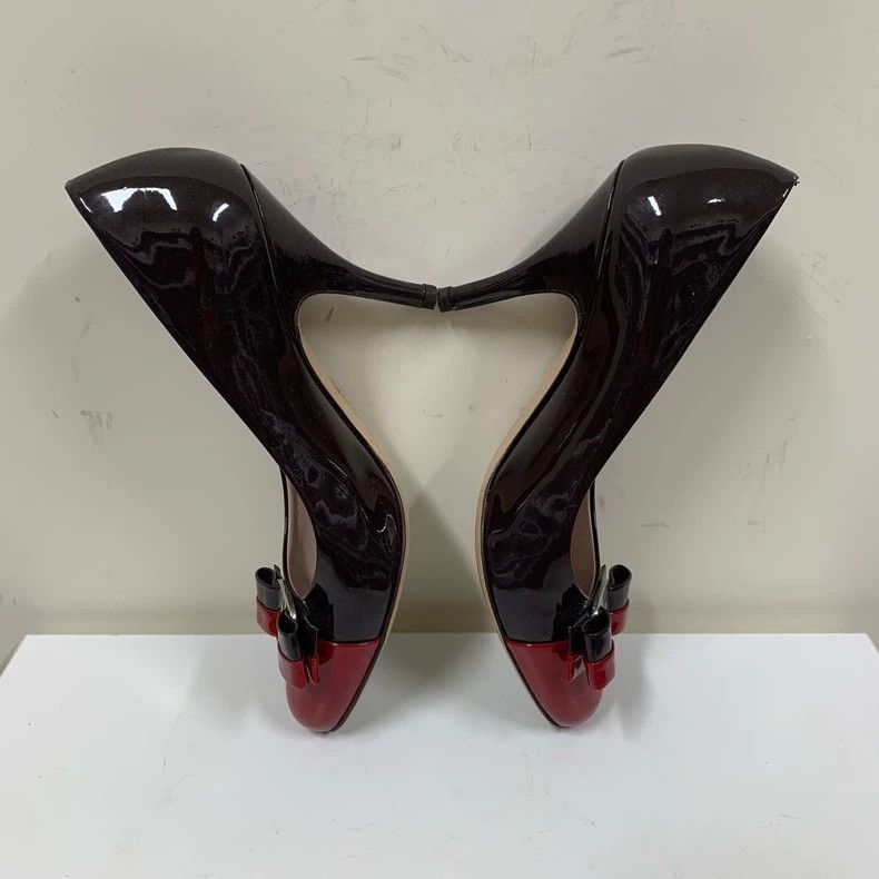 Salvatore Ferragamo Ferragamo Patent Leather High Heels Size 5 Size US 5 / IT 35 - 5 Thumbnail