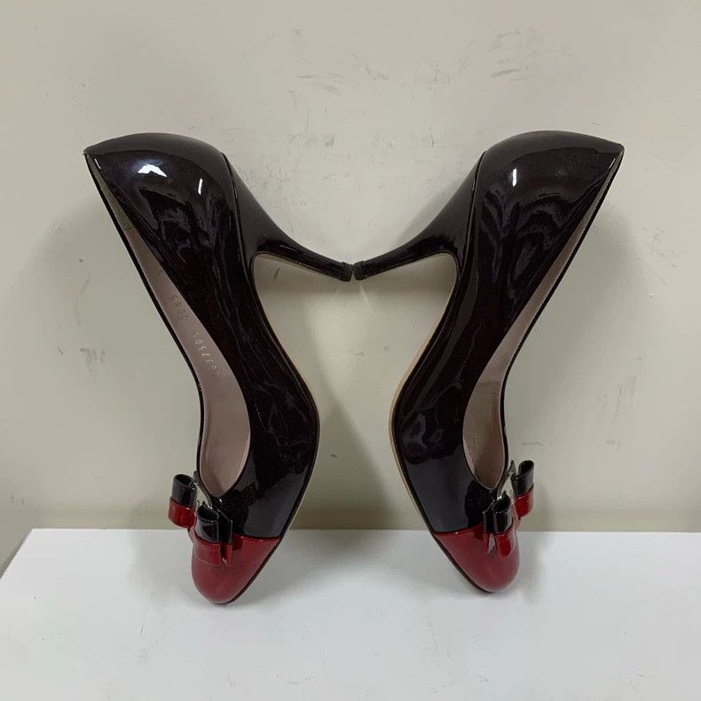 Salvatore Ferragamo Ferragamo Patent Leather High Heels Size 5 Size US 5 / IT 35 - 4 Thumbnail