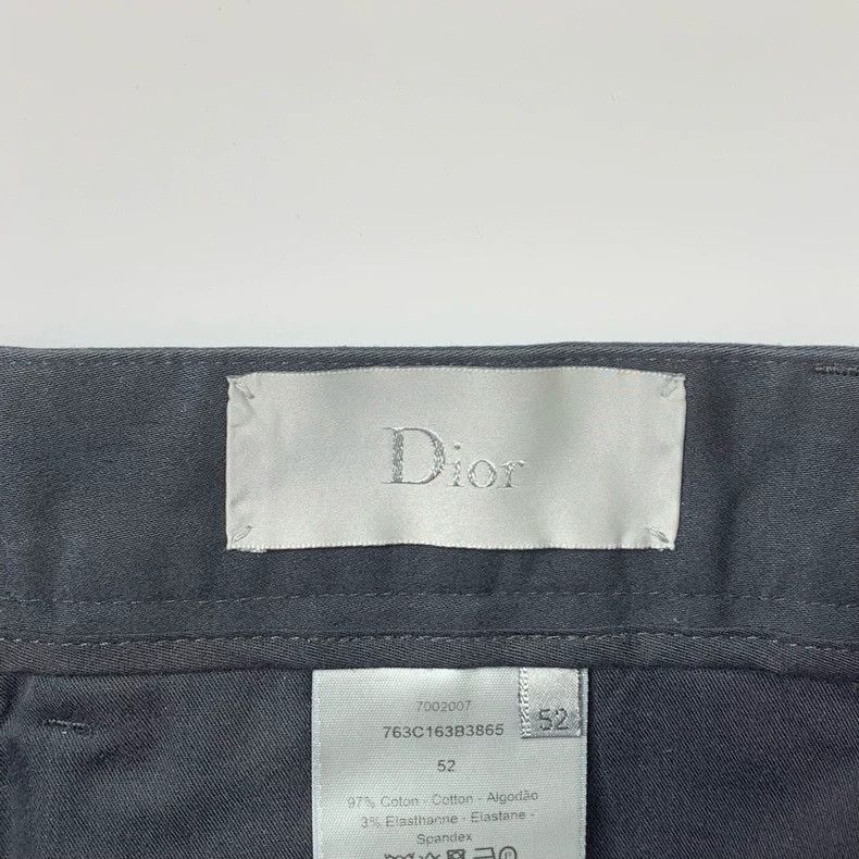 Dior Dior Black Pants Size 52 Size 42" / US 20 - 8 Thumbnail
