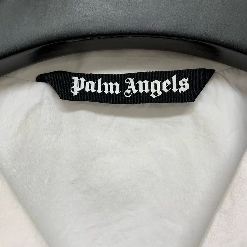 Palm Angels Palm Angels White Short Sleeve Shirt Size XL / US 12-14 / IT 48-50 - 3 Thumbnail