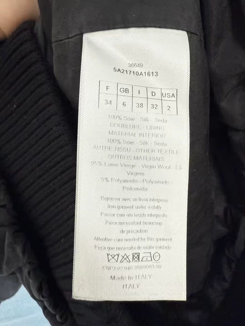 Dior Dior Black Vintage Zip-Up Hooded Jacket Size XS / US 0-2 / IT 36-38 - 4 Thumbnail