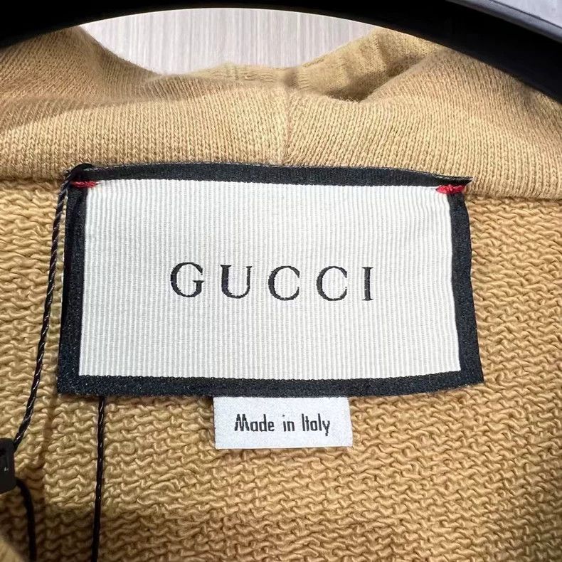 Gucci Gucci Khaki Half-Zip Print Hoodie Size XS / US 0-2 / IT 36-38 - 5 Thumbnail