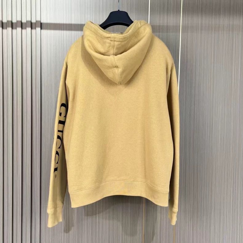 Gucci Gucci Khaki Half-Zip Print Hoodie Size XS / US 0-2 / IT 36-38 - 2 Thumbnail