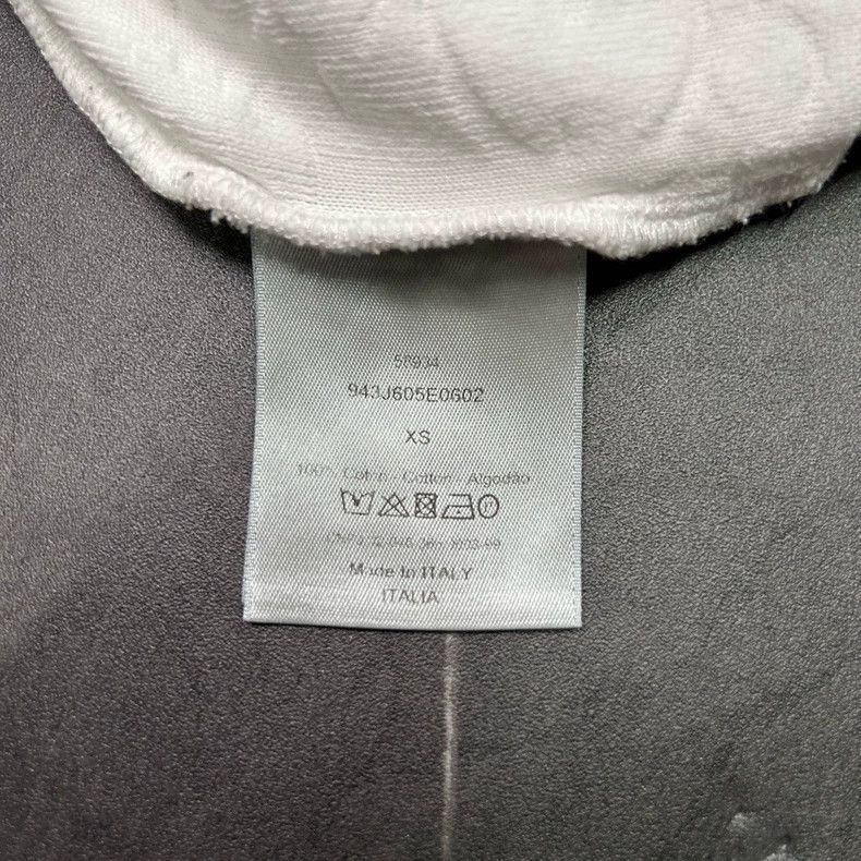 Dior DIOR White Logo Short Sleeve T-Shirt Size XS / US 0-2 / IT 36-38 - 7 Thumbnail