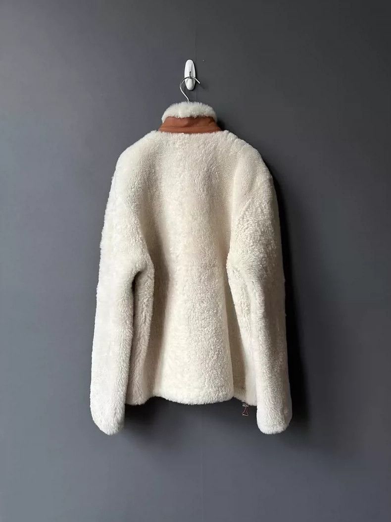 Loewe Loewe Shearling and Leather Jacket Size L / US 10 / IT 46 - 2 Thumbnail