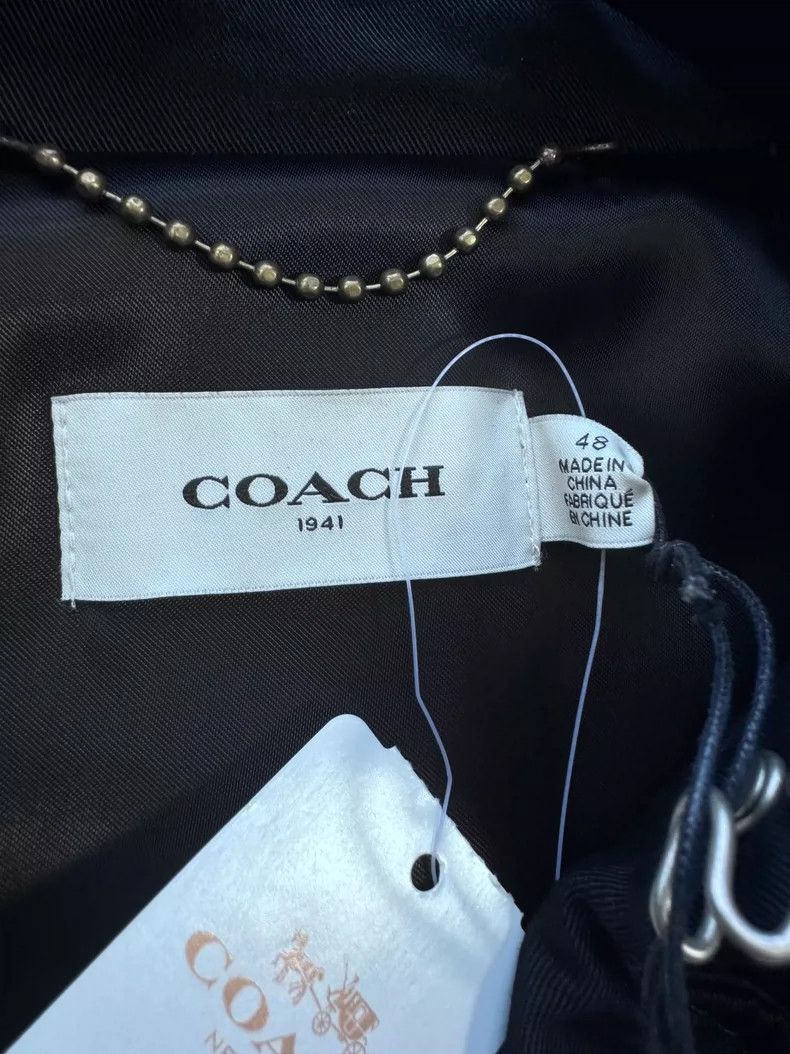 Coach Coach Black and White Trench Coat Size XL / US 12-14 / IT 48-50 - 3 Thumbnail