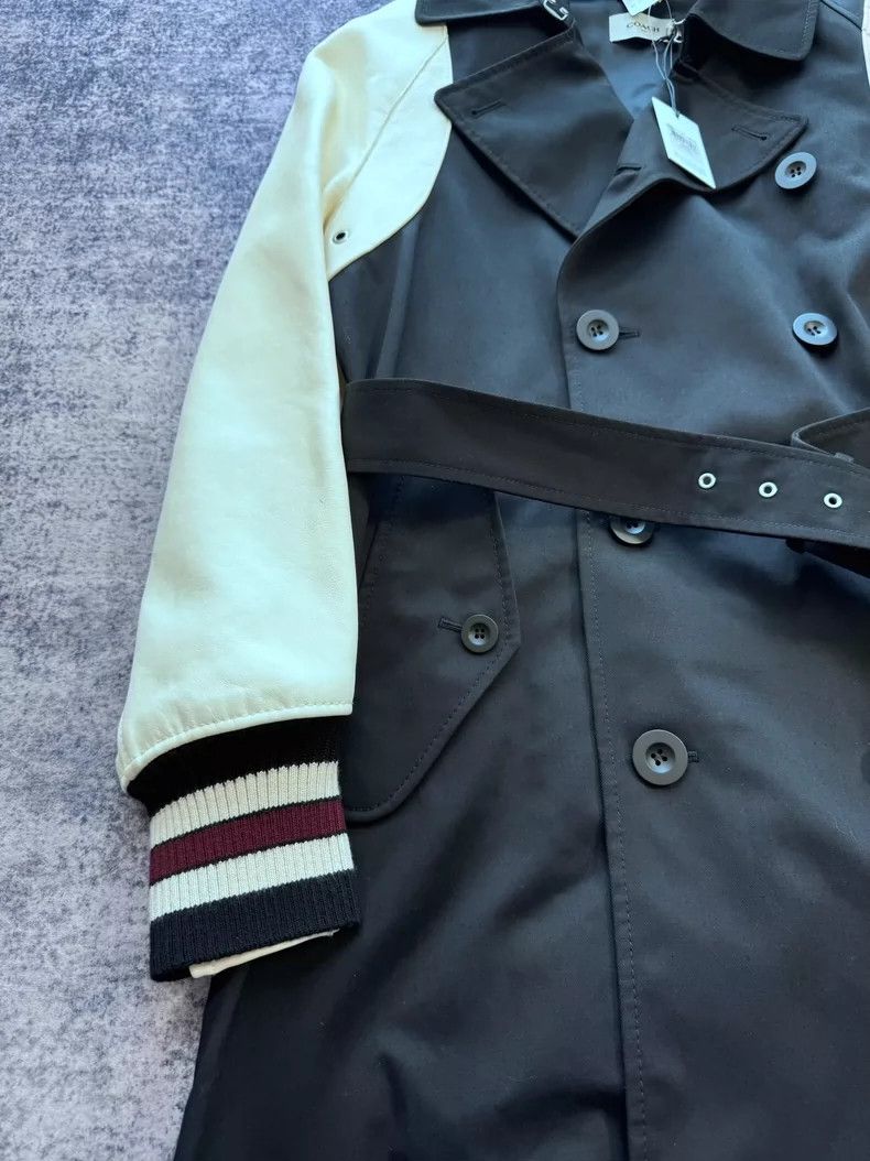 Coach Coach Black and White Trench Coat Size XL / US 12-14 / IT 48-50 - 6 Thumbnail