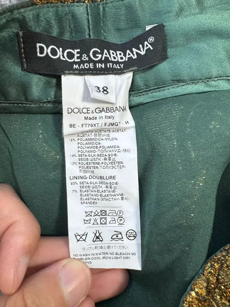 Dolce & Gabbana D&G Floral Embellished Shorts Size 38 Size 38" / US 16 / IT 52 - 3 Thumbnail