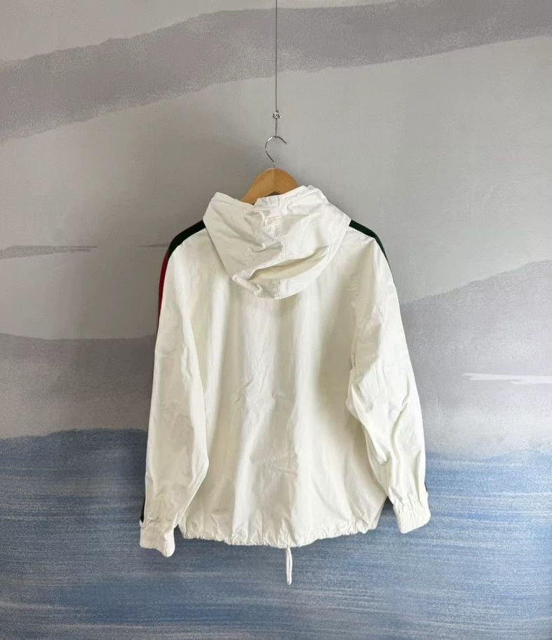 Gucci Gucci Half-Zip Jacket with Red Green Stripes Size XL / US 12-14 / IT 48-50 - 3 Thumbnail