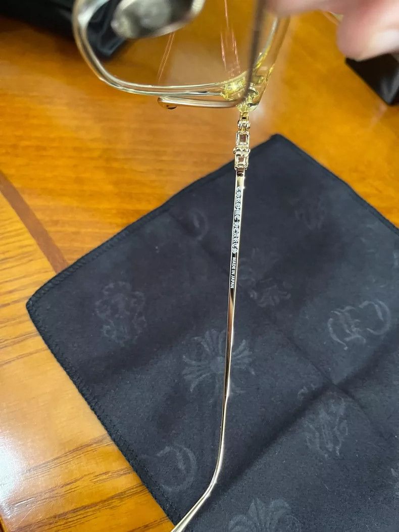 Chrome Hearts Chrome Hearts Glasses with Gold Legs Size ONE SIZE - 4 Thumbnail