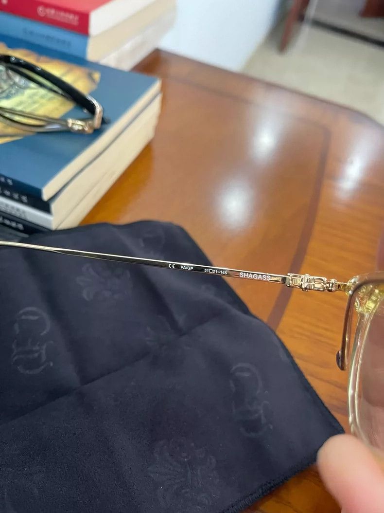 Chrome Hearts Chrome Hearts Glasses with Gold Legs Size ONE SIZE - 5 Thumbnail