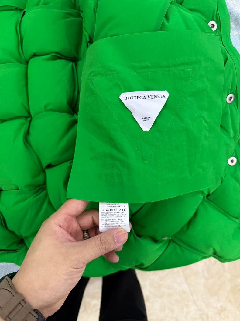 Bottega Veneta Bottega Veneta Green Puffer Vest Size L / US 10 / IT 46 - 3 Thumbnail