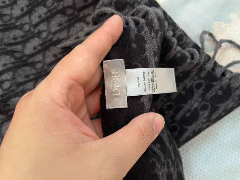 Dior DIOR Scarf Reversible Shawl 100% Silk Size ONE SIZE - 5 Thumbnail