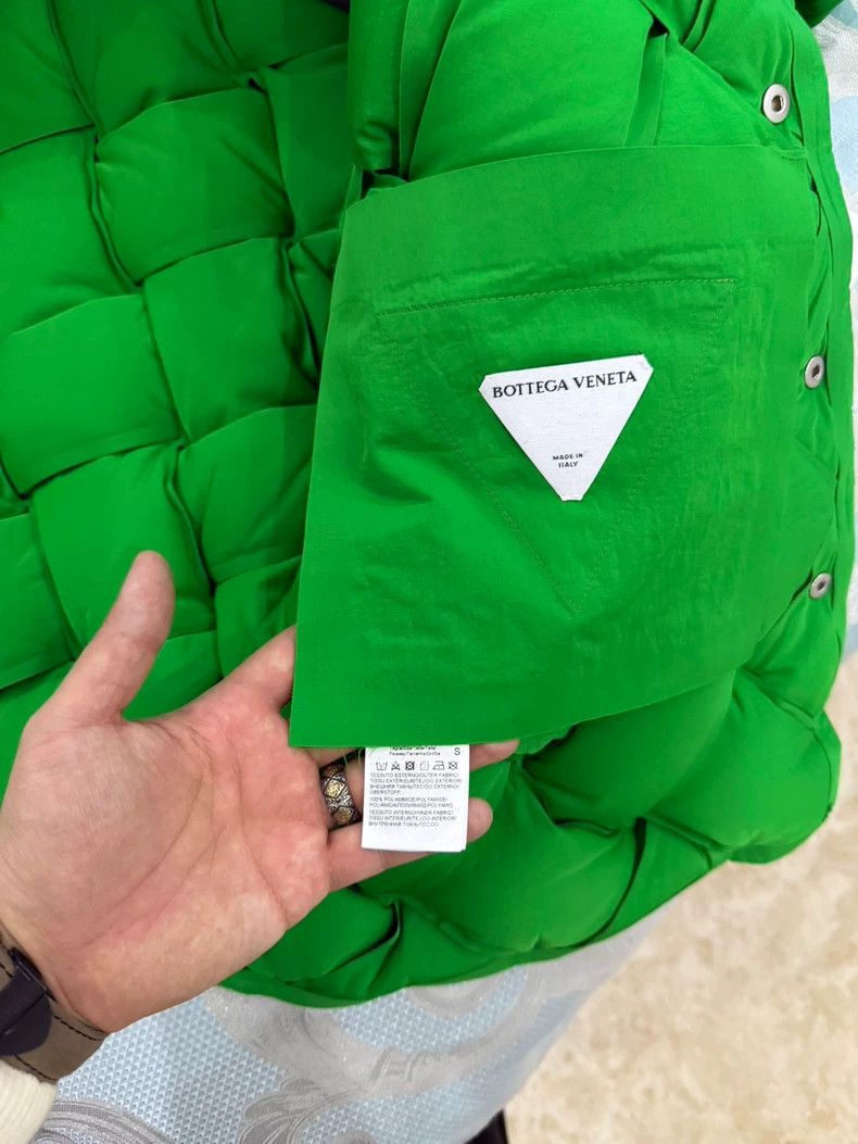 Bottega Veneta Bottega Veneta Green Puffer Jacket Size S Size S / US 4 / IT 40 - 3 Thumbnail