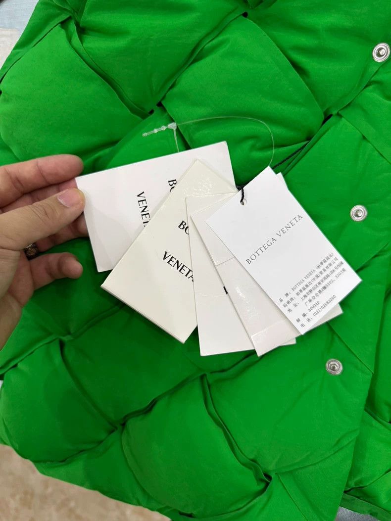 Bottega Veneta Bottega Veneta Green Puffer Jacket Size S Size S / US 4 / IT 40 - 8 Thumbnail