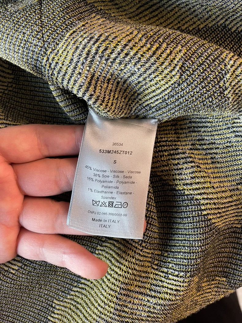 Dior DIOR Knitted Vest with Floral Pattern Size S / US 4 / IT 40 - 5 Thumbnail