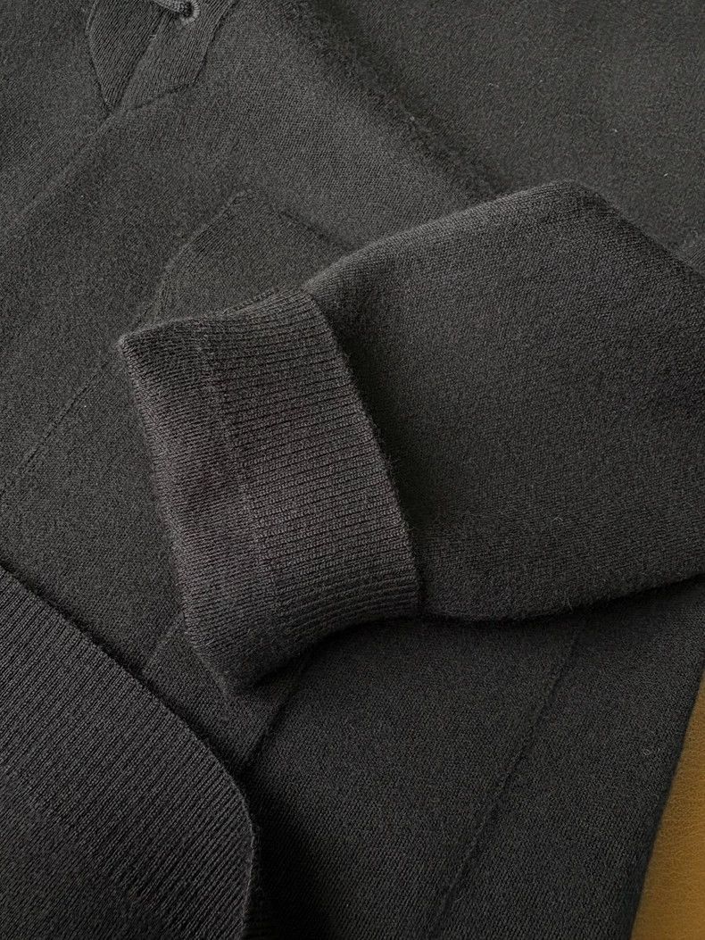 Saint Laurent Paris Black Knit Dress with Cross Ties by Saint Laurent Size M / US 6-8 / IT 42-44 - 7 Thumbnail
