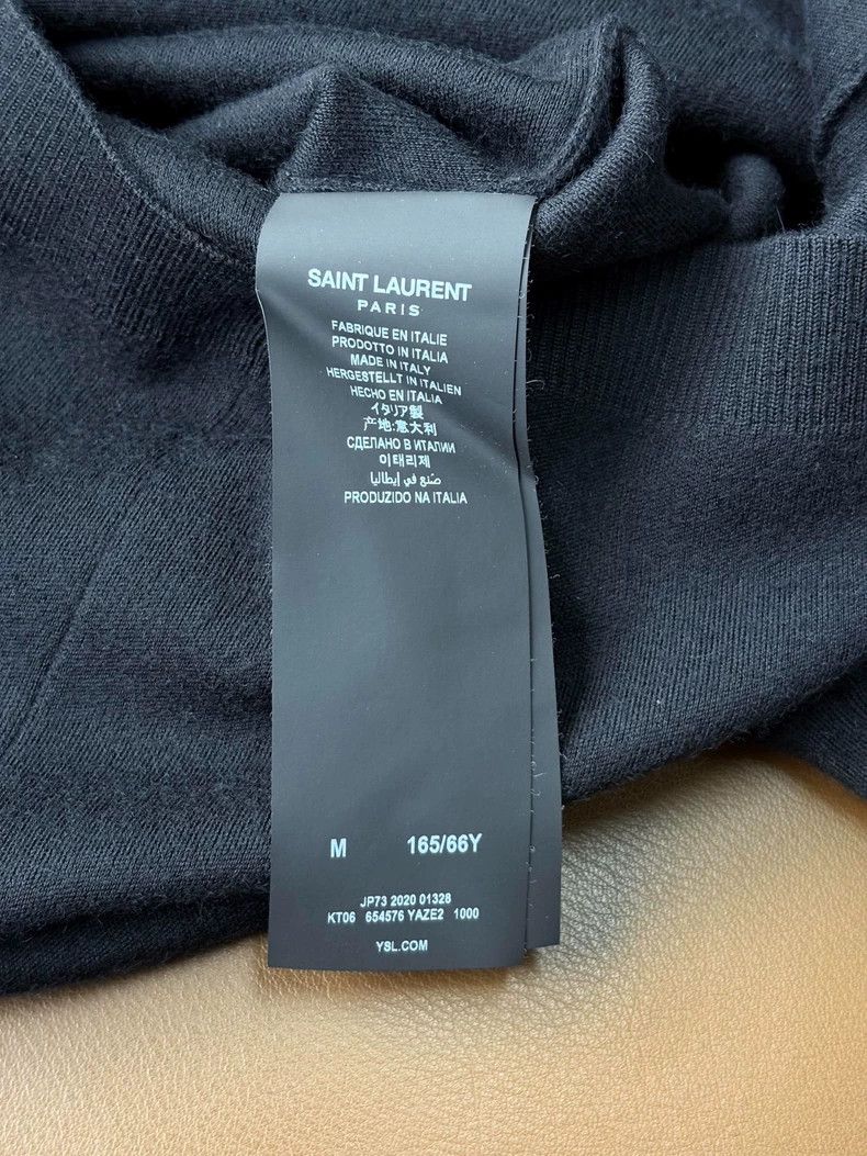 Saint Laurent Paris Black Knit Dress with Cross Ties by Saint Laurent Size M / US 6-8 / IT 42-44 - 9 Thumbnail