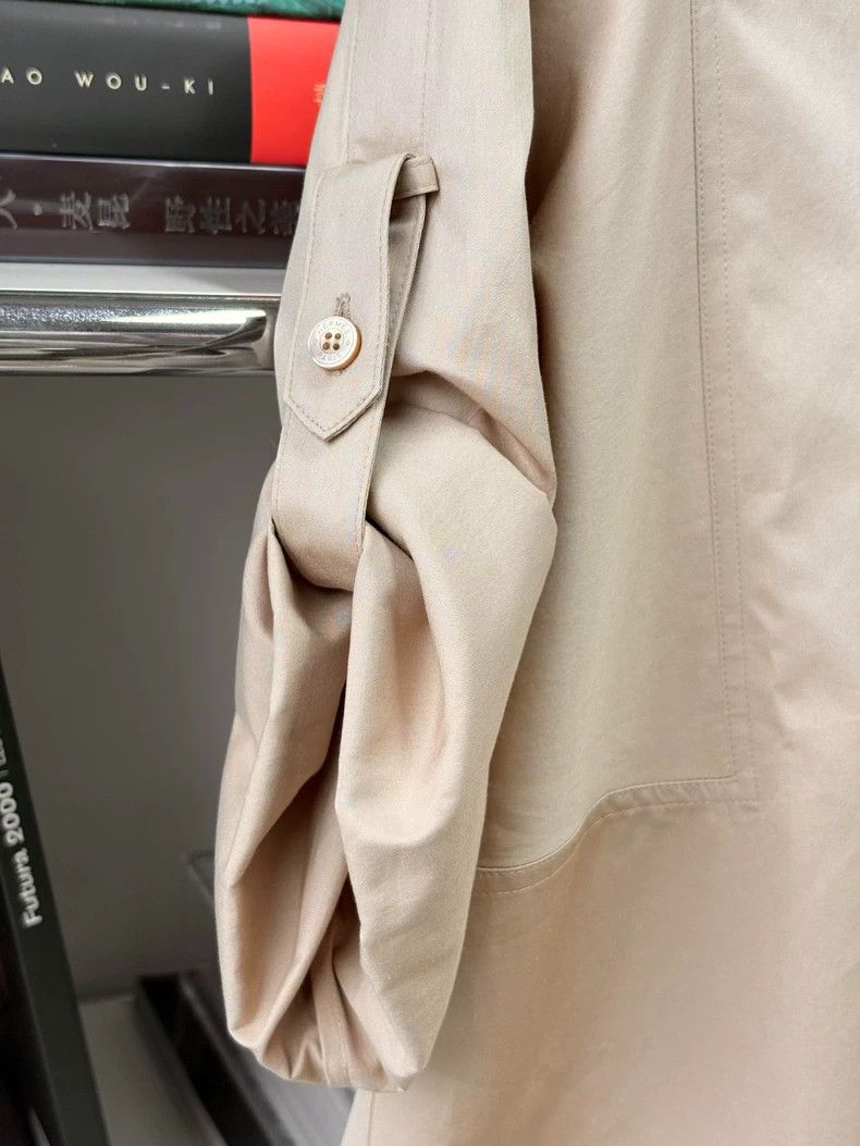 Hermes Casual Khaki Roll Sleeve Shirt Size 34 Size S / US 4 / IT 40 - 2 Thumbnail