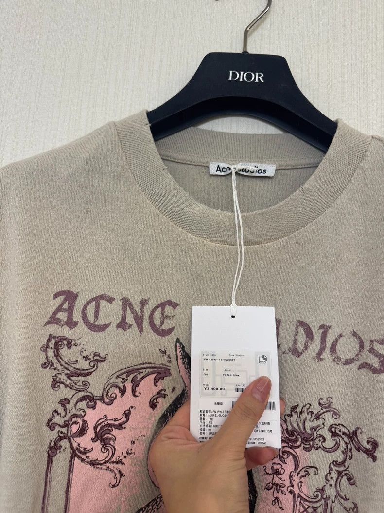 Acne Studios ACNE Studios Casual Two-Piece T-Shirt Size XS / US 0-2 / IT 36-38 - 3 Thumbnail