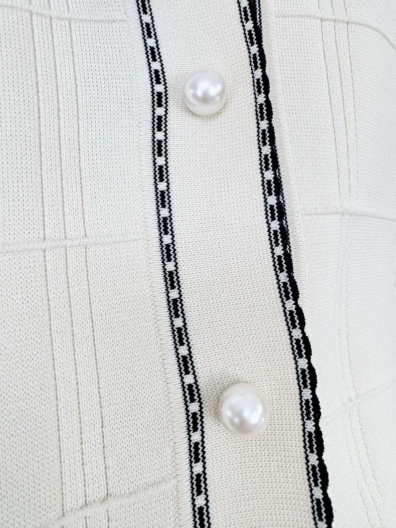 Sandro Sandro Knit Cardigan with Button Closure Size M / US 6-8 / IT 42-44 - 3 Thumbnail