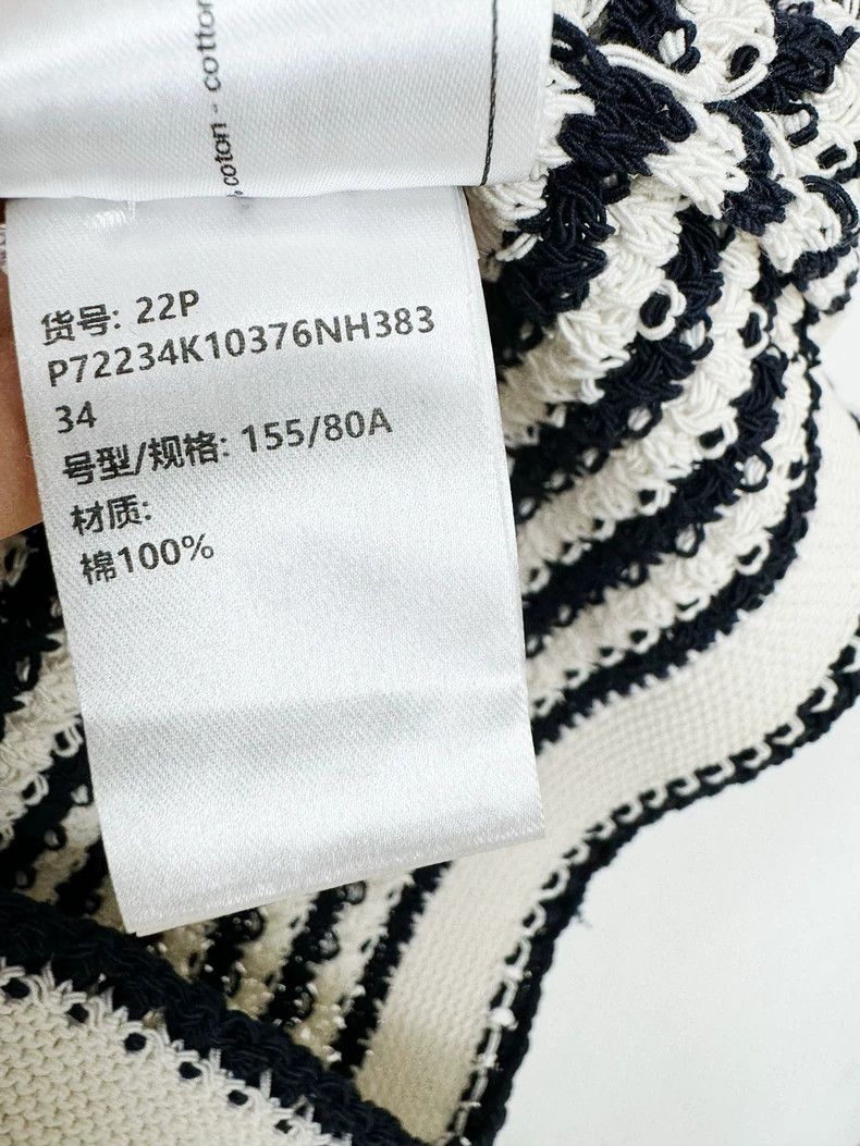 Chanel Chanel Striped Knit Vest Size 34 Size XS / US 0-2 / IT 36-38 - 5 Thumbnail