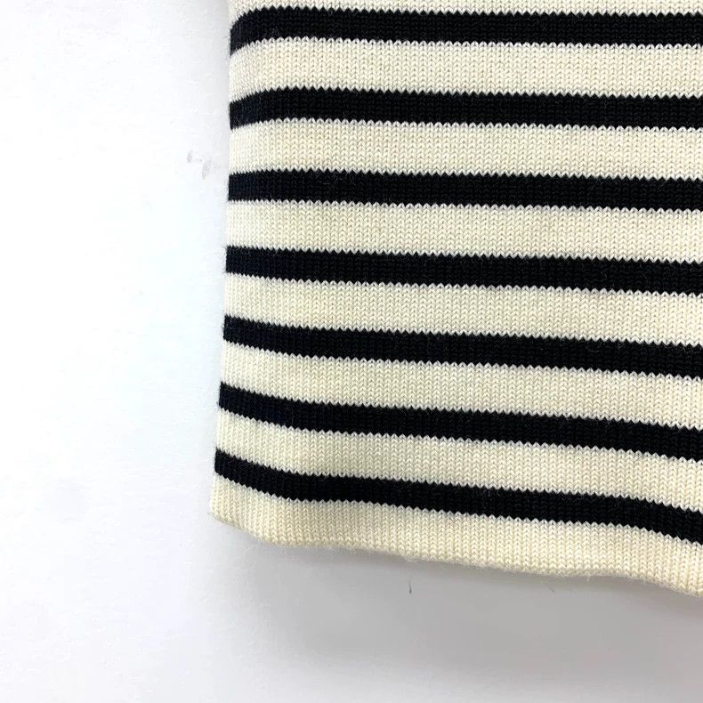 Celine Celine Striped Wool Short Strapless Top Size S / US 4 / IT 40 - 4 Thumbnail