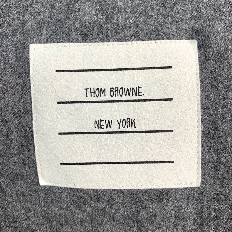Thom Browne Gray Wool Blended Suit Jacket by Thom Browne Size M / US 6-8 / IT 42-44 - 5 Thumbnail