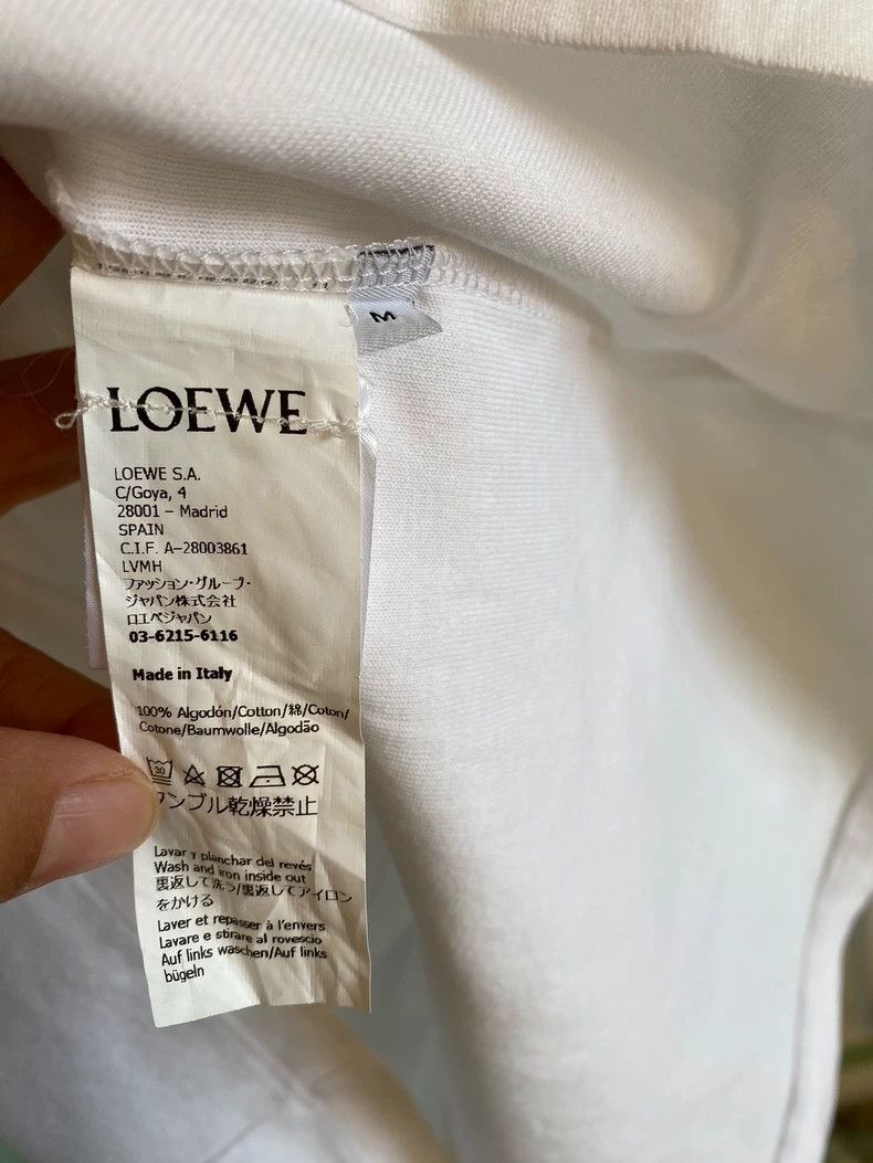 Loewe Loewe Cat Print Short Sleeve T-Shirt Size ONE SIZE - 5 Thumbnail