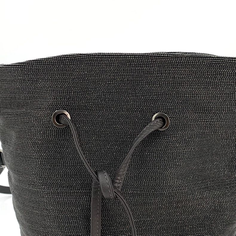 Brunello Cucinelli Brunello Cucinelli Black Bucket Bag with Beads Size ONE SIZE - 7 Thumbnail