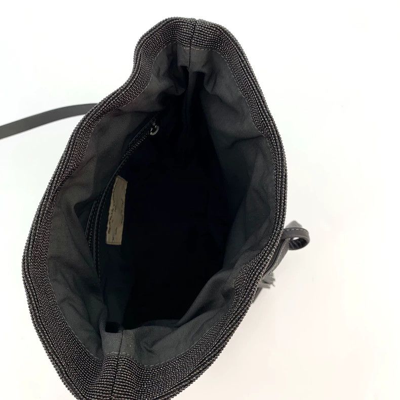 Brunello Cucinelli Brunello Cucinelli Black Bucket Bag with Beads Size ONE SIZE - 5 Thumbnail