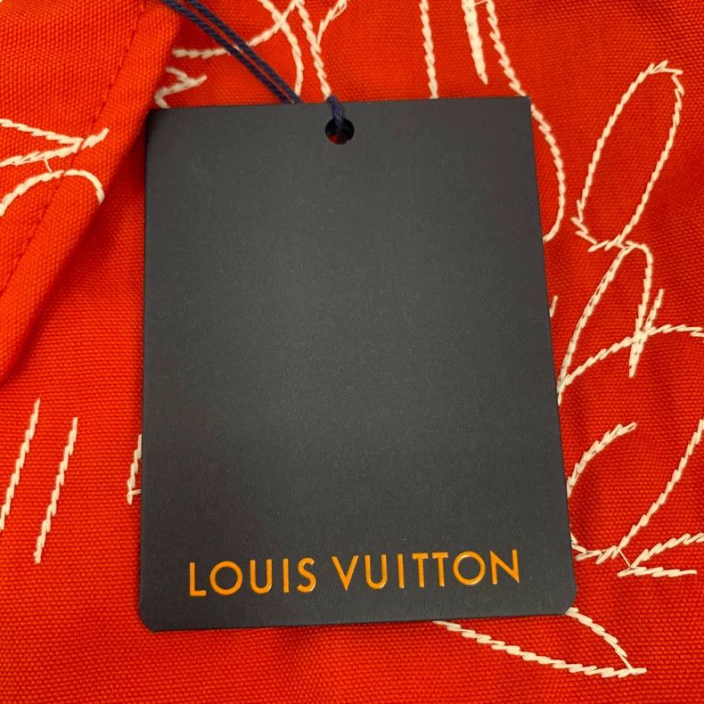 Louis Vuitton Louis Vuitton Red Embroidered Zip Jacket Size L / US 10 / IT 46 - 6 Thumbnail