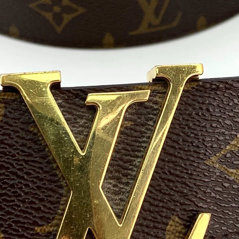 Louis Vuitton Louis Vuitton Brown Logo Smooth Buckle Belt Size ONE SIZE - 9 Thumbnail