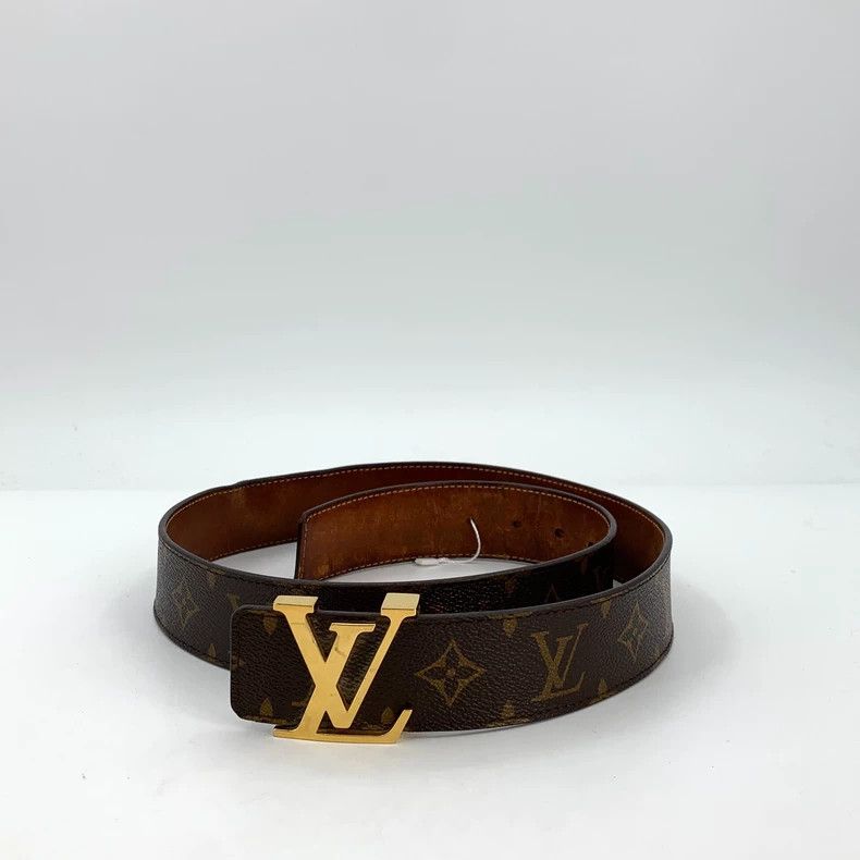 Louis Vuitton Louis Vuitton Brown Logo Smooth Buckle Belt Size ONE SIZE - 3 Thumbnail