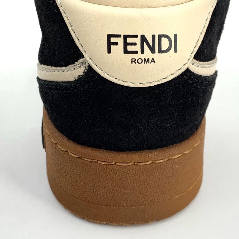 Fendi Fendi Match Color Block Mid-Top Sneakers Size US 6 / IT 36 - 6 Thumbnail