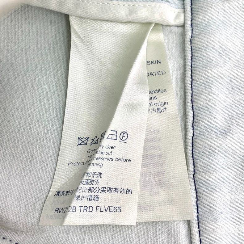 Louis Vuitton Louis Vuitton Light Blue Denim Jacket Size XS / US 0-2 / IT 36-38 - 7 Thumbnail
