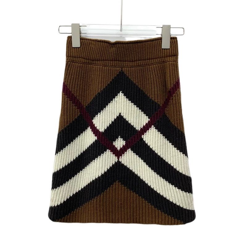 Burberry Burberry Brown Striped Cashmere Knit Set Size S / US 4 / IT 40 - 4 Thumbnail