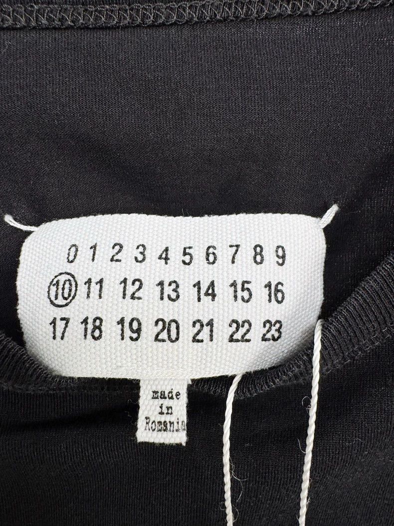 Maison Margiela Maison Margiela Short Sleeve Black T-Shirt Size L / US 10 / IT 46 - 3 Thumbnail