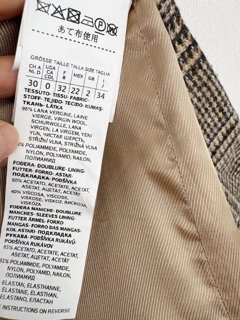 Max Mara Maxmara Wool Blazer in Excellent Condition Size S / US 4 / IT 40 - 3 Thumbnail