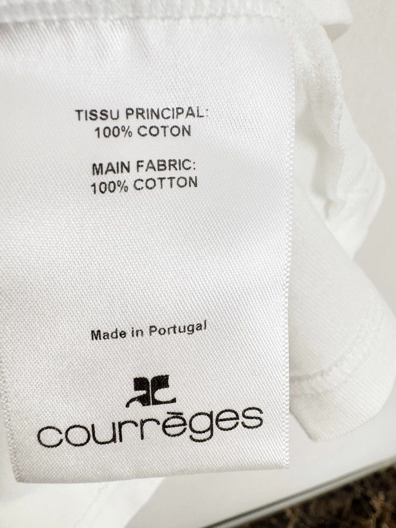 Courreges Courreges Short Sleeve Top Size M Size M / US 6-8 / IT 42-44 - 4 Thumbnail