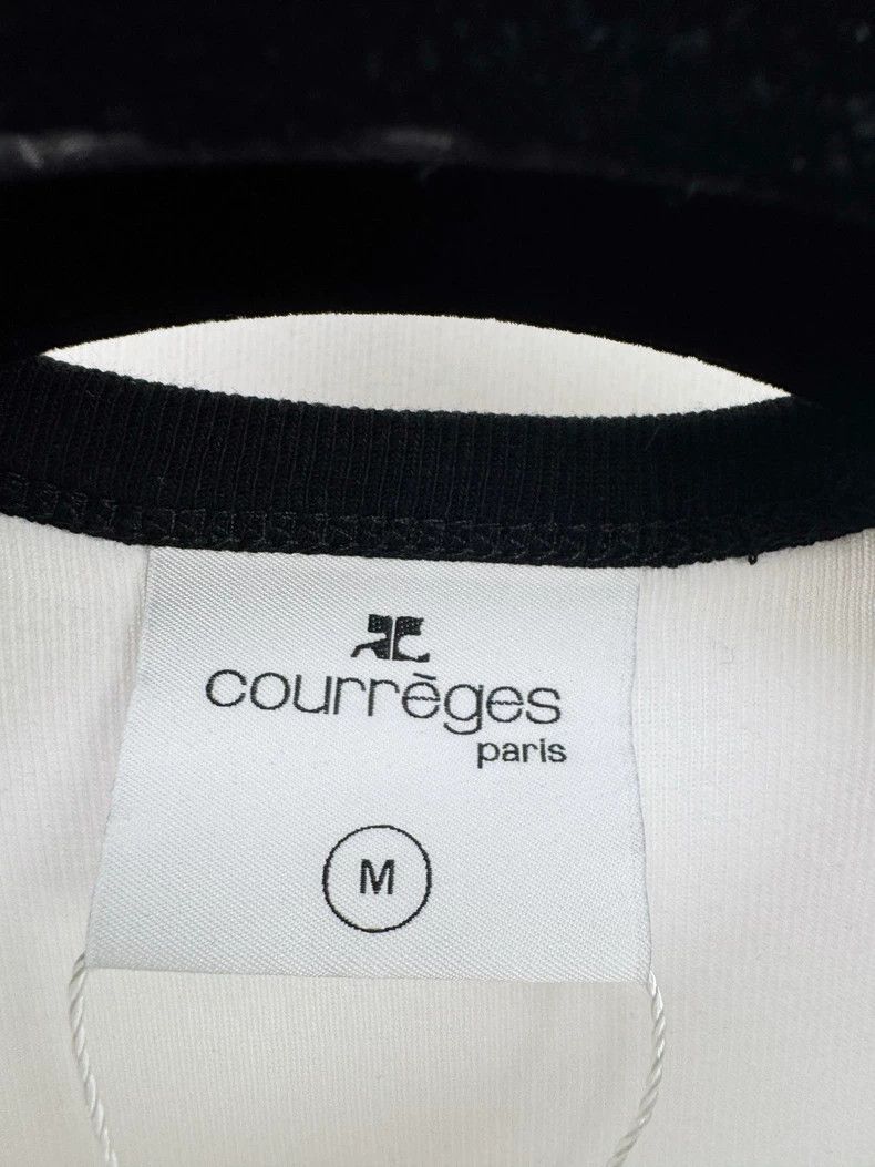 Courreges Courreges Short Sleeve Top Size M Size M / US 6-8 / IT 42-44 - 2 Thumbnail