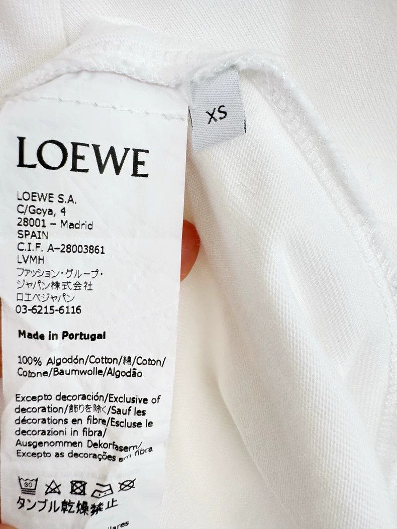 Loewe Loewe Short Sleeve T-Shirt Size XS Size XS / US 0-2 / IT 36-38 - 4 Thumbnail