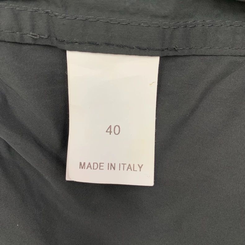 Brunello Cucinelli Brunello Cucinelli Black Double-Breasted Trench Coat Size M / US 6-8 / IT 42-44 - 7 Thumbnail