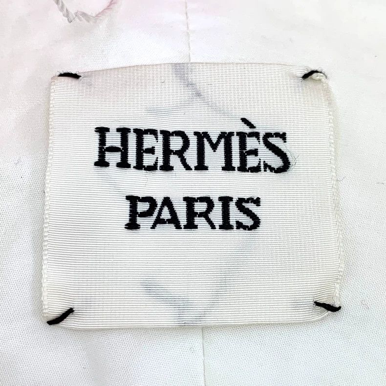 Hermes Hermes Color Logo Embroidered Long Sleeve Jacket Size XXS / US 00 / IT 34 - 6 Thumbnail