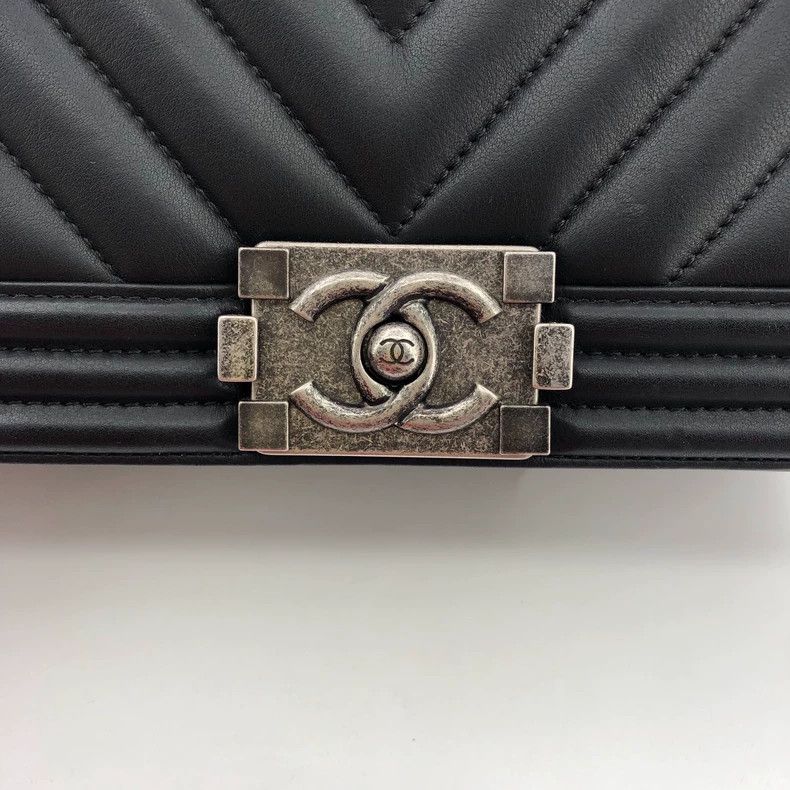 Chanel Chanel Leboy Black Shoulder Bag Size ONE SIZE - 5 Thumbnail