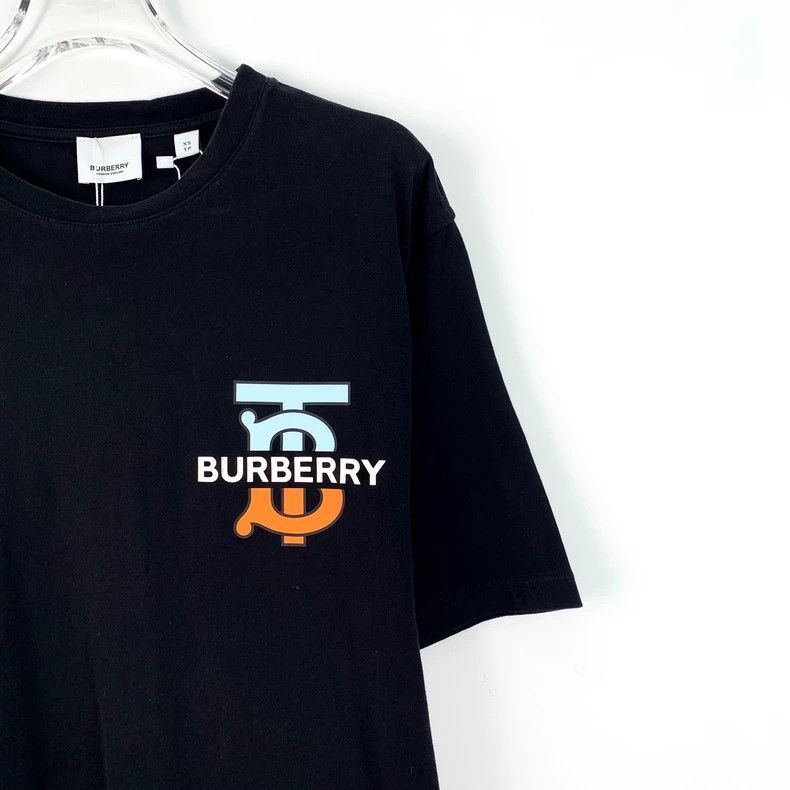 Burberry Burberry Black Logo Cotton T-Shirt Size XS Size XS / US 0-2 / IT 36-38 - 3 Thumbnail