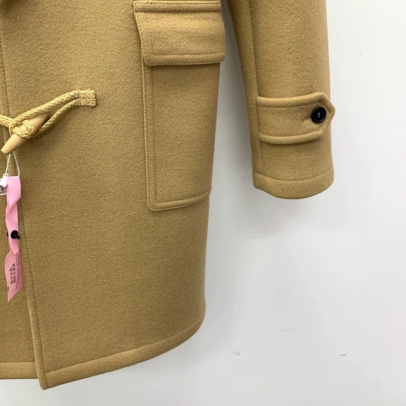 Saint Laurent Paris Saint Laurent Brown Wool Hooded Coat Size L / US 10 / IT 46 - 4 Thumbnail