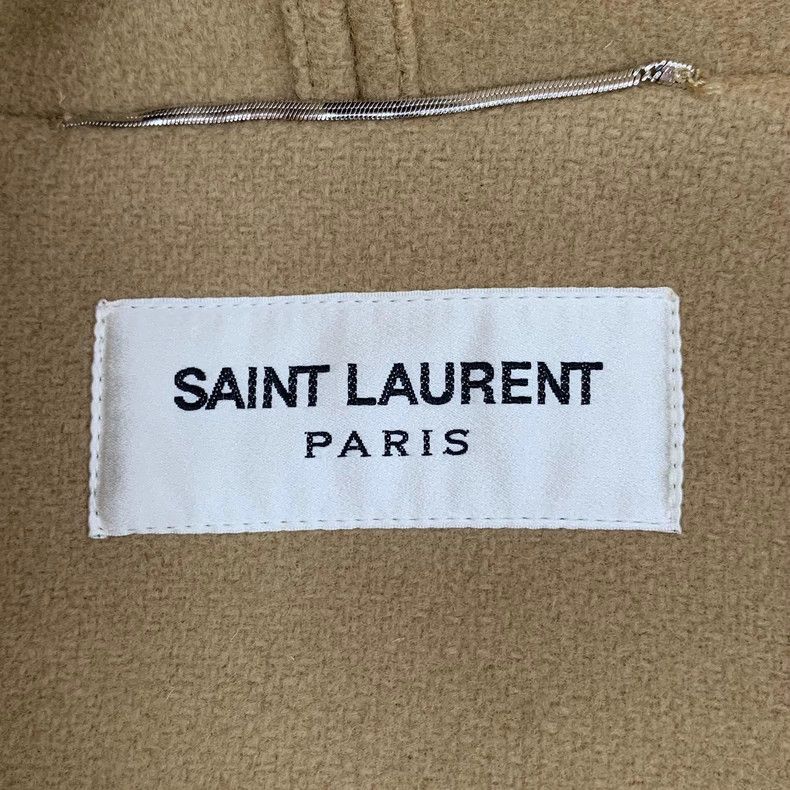 Saint Laurent Paris Saint Laurent Brown Wool Hooded Coat Size L / US 10 / IT 46 - 5 Thumbnail