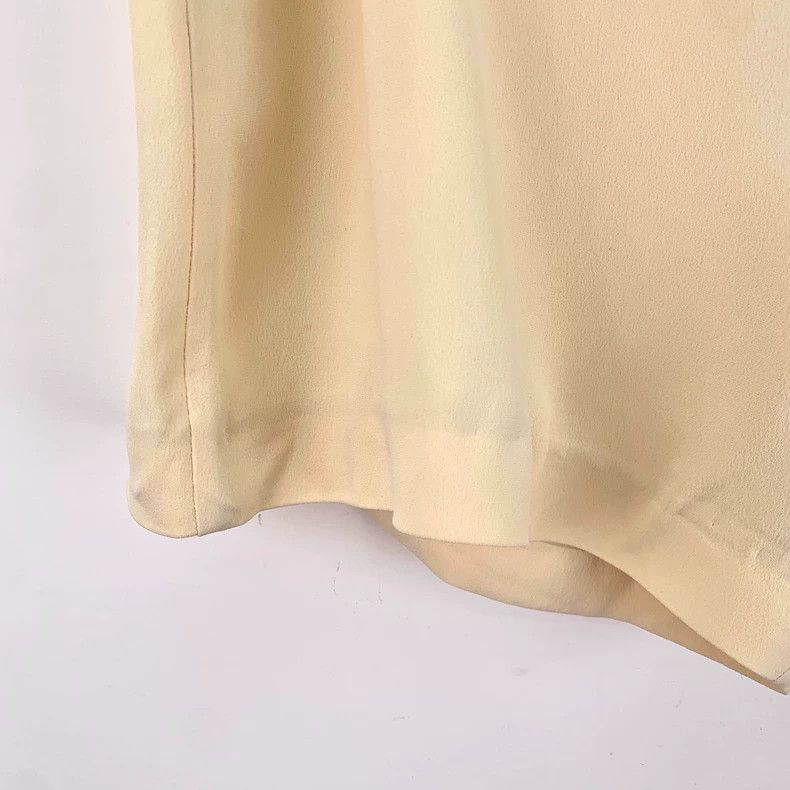 Brunello Cucinelli Brunello Cucinelli Beige Silk Shorts Size 38 Size 38" / US 16 / IT 52 - 4 Thumbnail