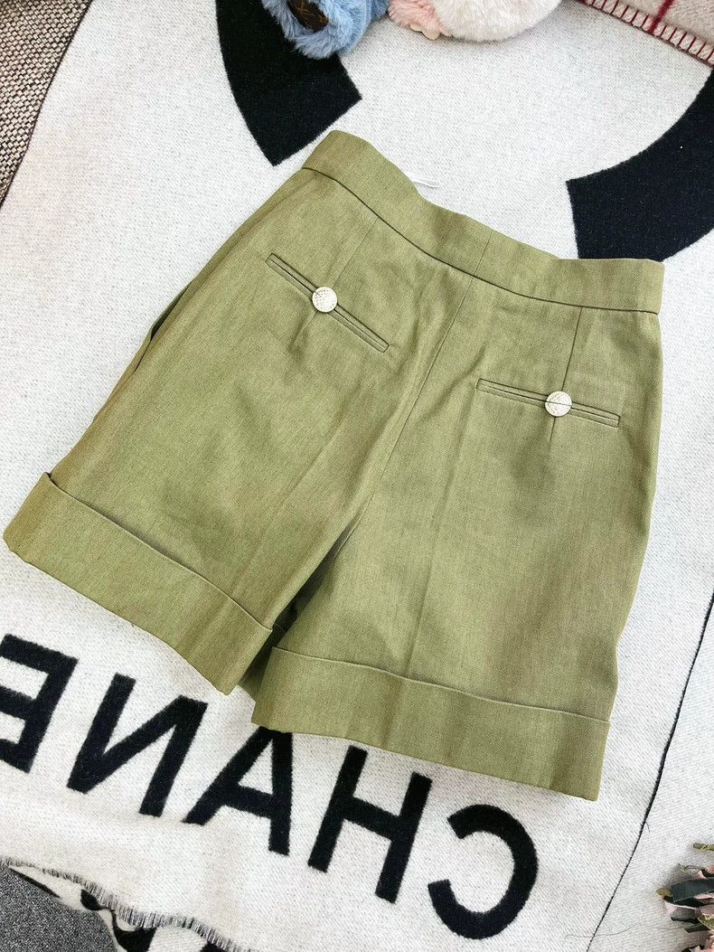 Chanel Chanel Green Flap Fringe Short Sleeve Set Size S / US 4 / IT 40 - 7 Thumbnail